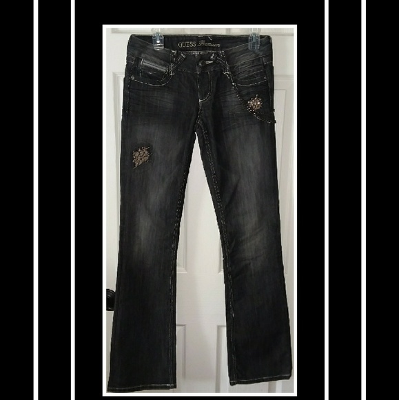 GUESS PREMIUM DAREDEVIL Bootcut jeans..$FIRM - Picture 2 of 7